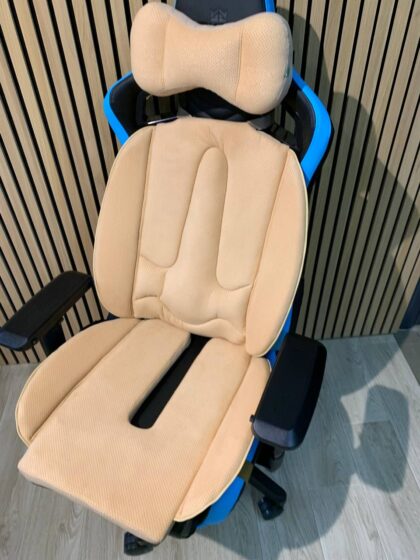 Топовий комплект з натуральної алькантари Ekkoseat 3. Подушки на комп’ютерні крісла комплект з натуральної алькантари Топовий комплект з натуральної алькантари Ekkoseat 3.